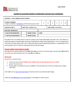 Problem question example answers - LAW OF CONTRACT: PROBLEM QUESTION ...