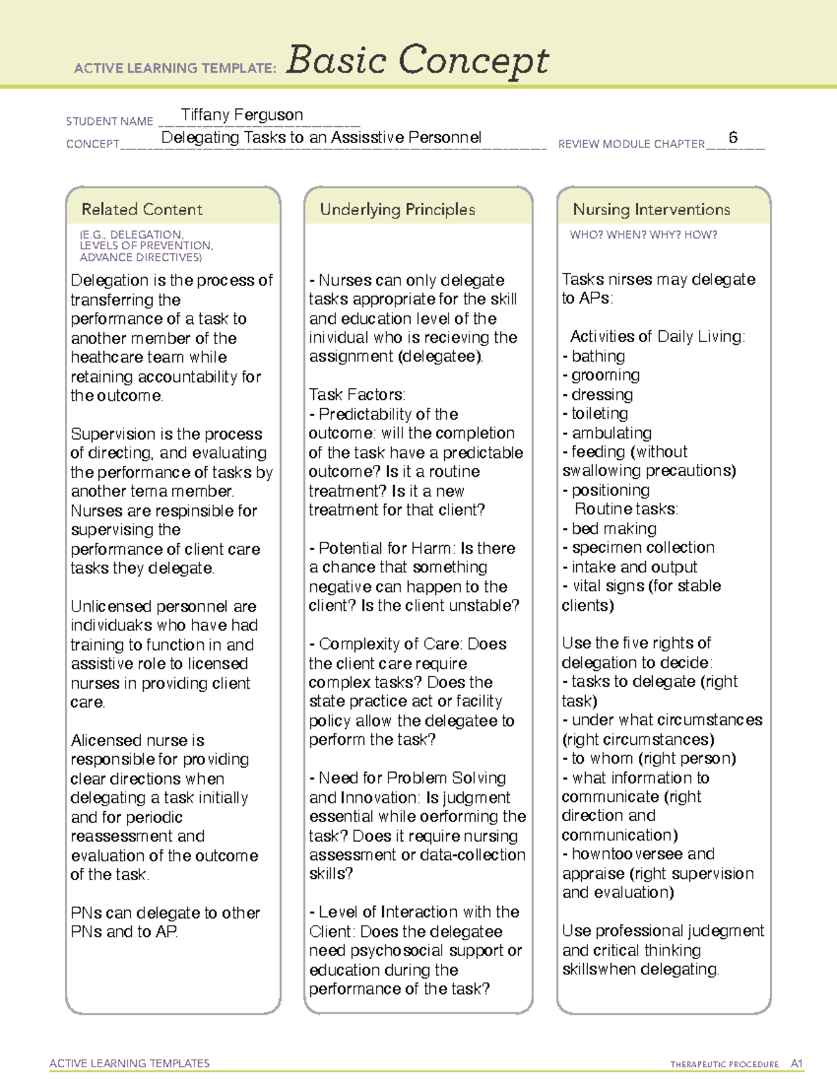 Active Learning Template Basic Concept (2) copy - VN201 - Studocu