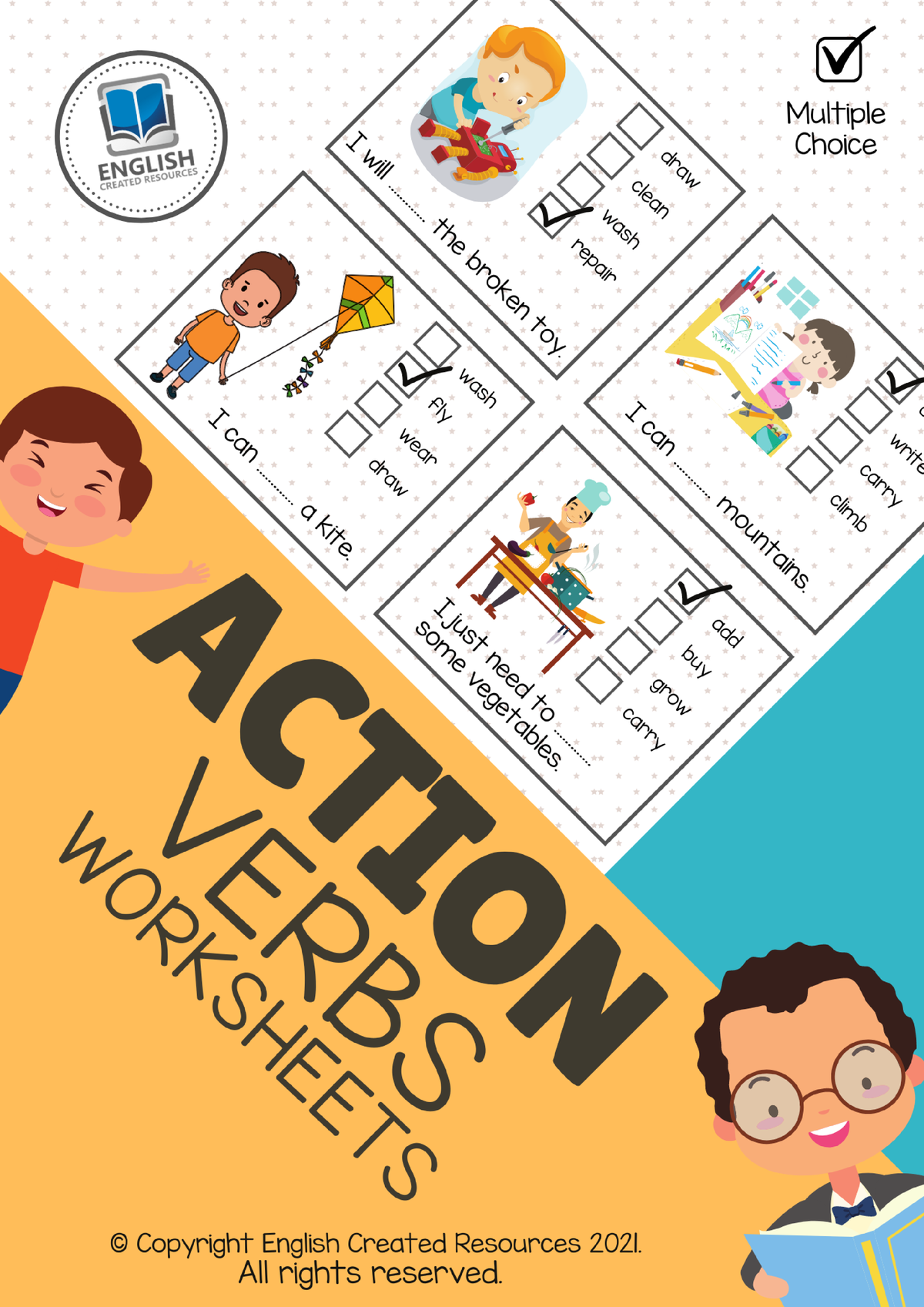 action verbs for literature review