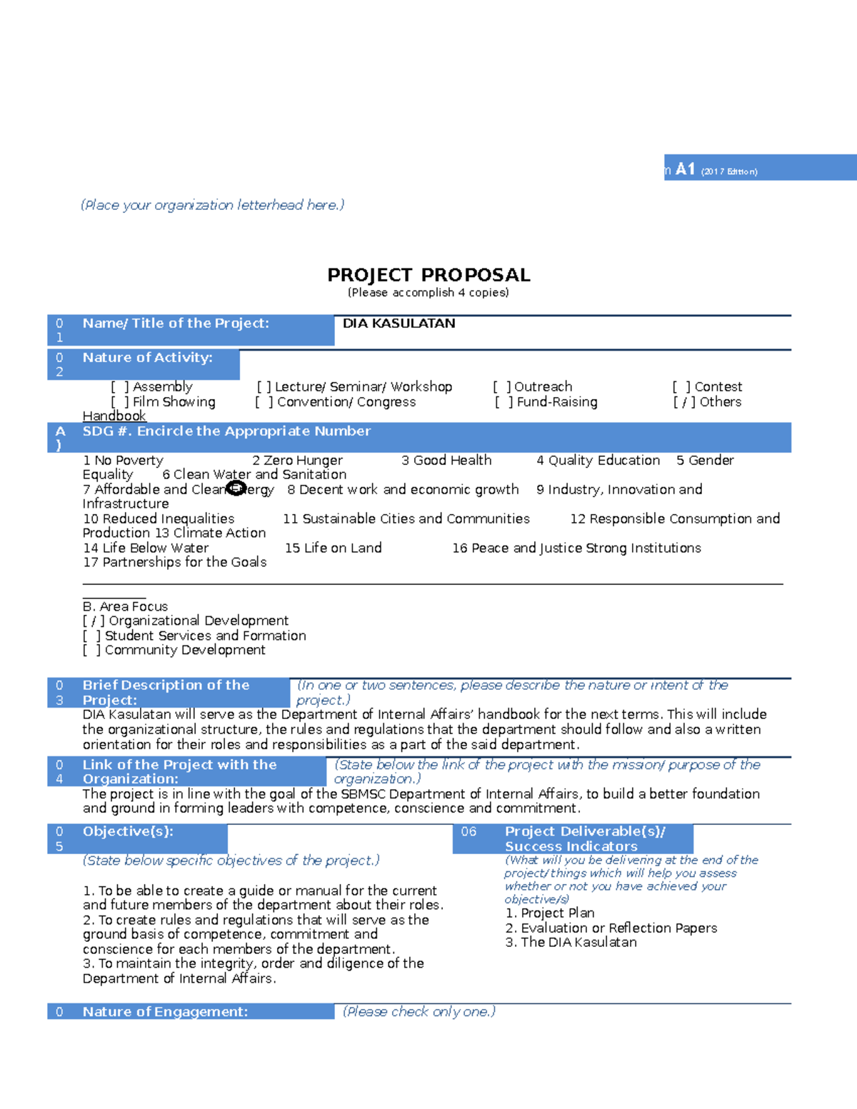 DIA Kasulatan PP - EXAMPLE - (Place your organization letterhead here ...