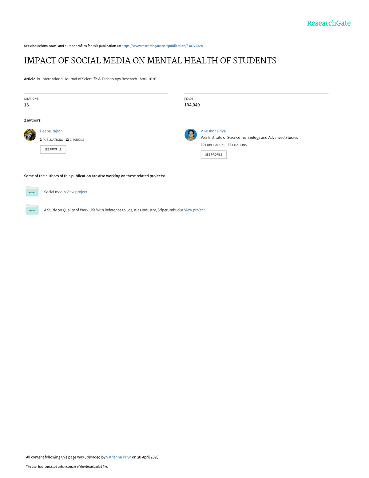 impact-of-social-media-on-mental-health-of-students-1-see-discussions