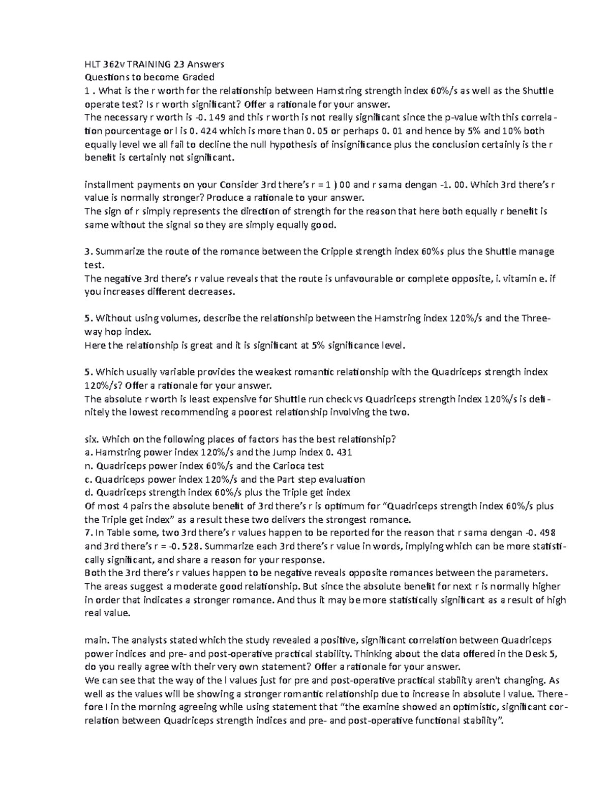 HLT 362 v Exercise 23 Answers Describe the directi 1 - HLT 362v ...