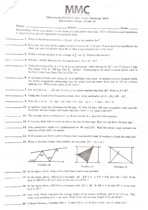 KWF Mathematics in the Modern World - Civil Engineering - Studocu