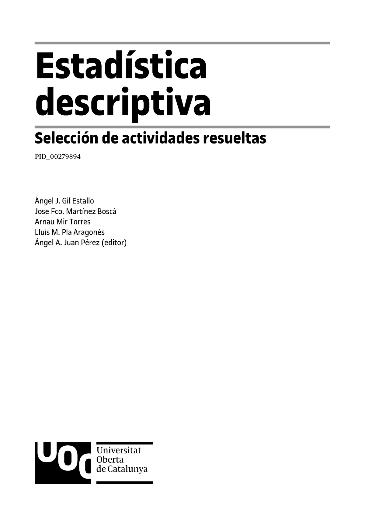 Modulo 1. Estadistica Descriptiva Ejercicios Resueltos 2021 ...