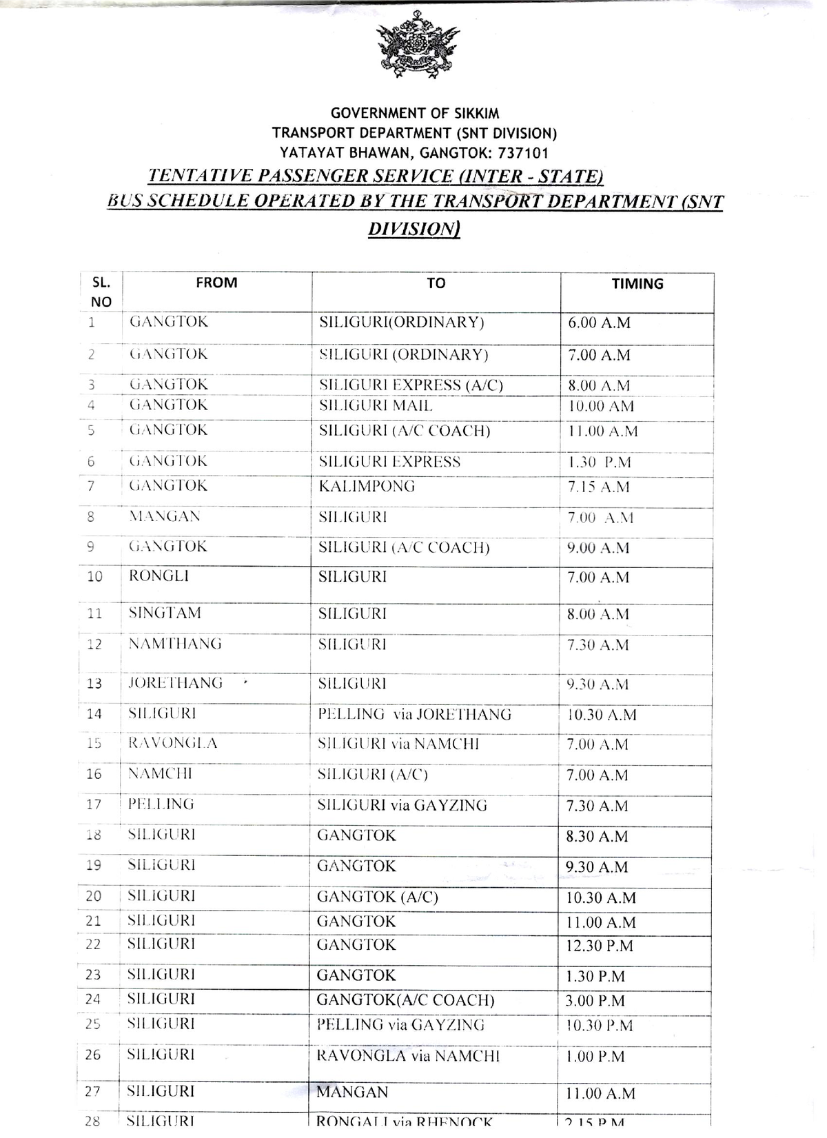 Bus Schedule - Bus... - human resources - Studocu