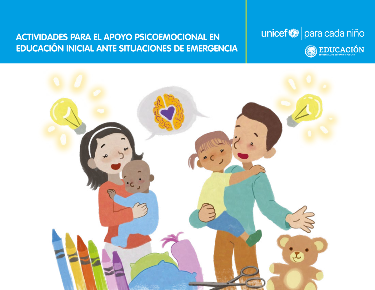 Actividades PARA EL Apoyo Psicoemocional EN Educación Inicial ANTE ...