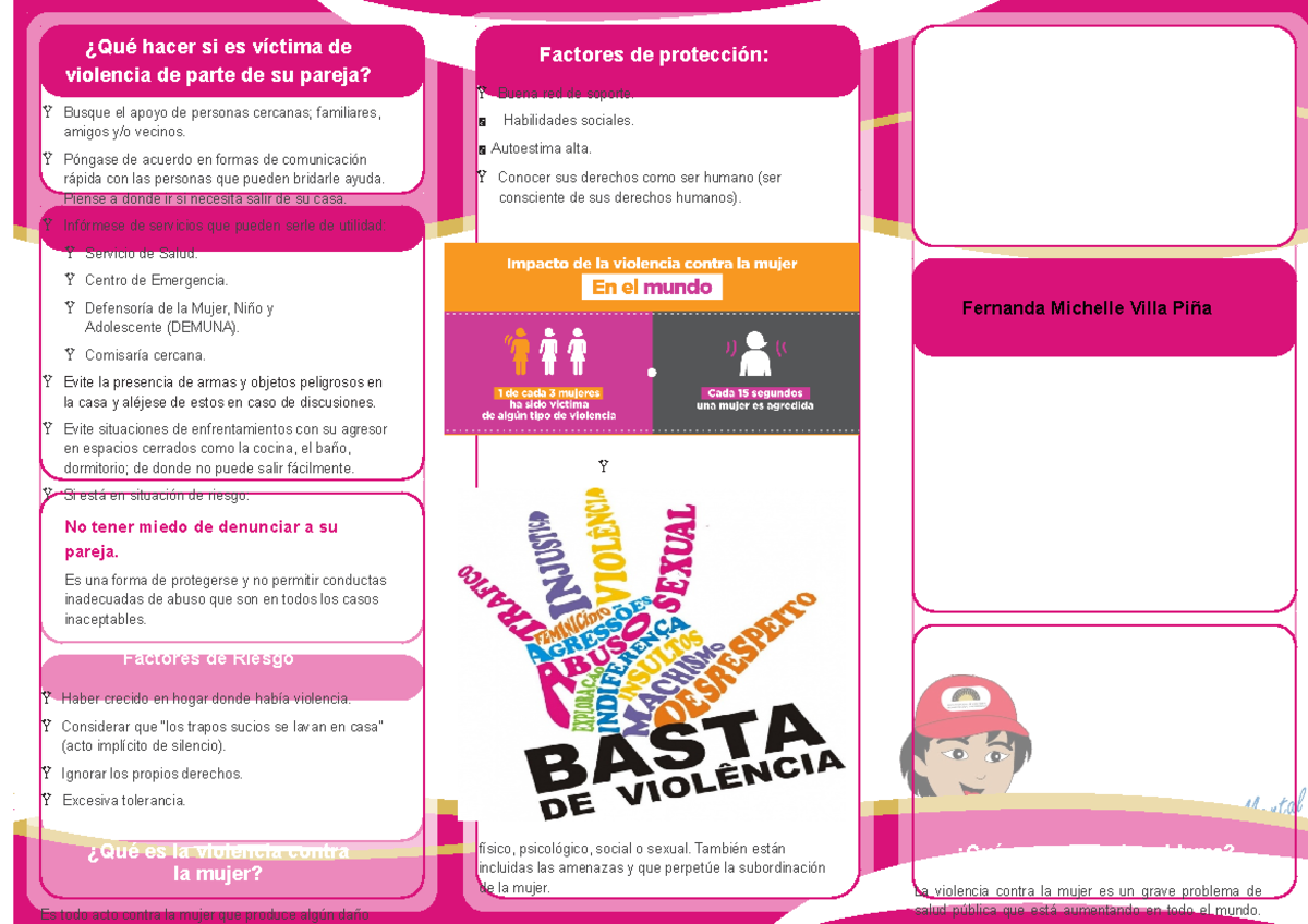 Triptico Violencia Contra La Mujer Calameo Downloader - vrogue.co