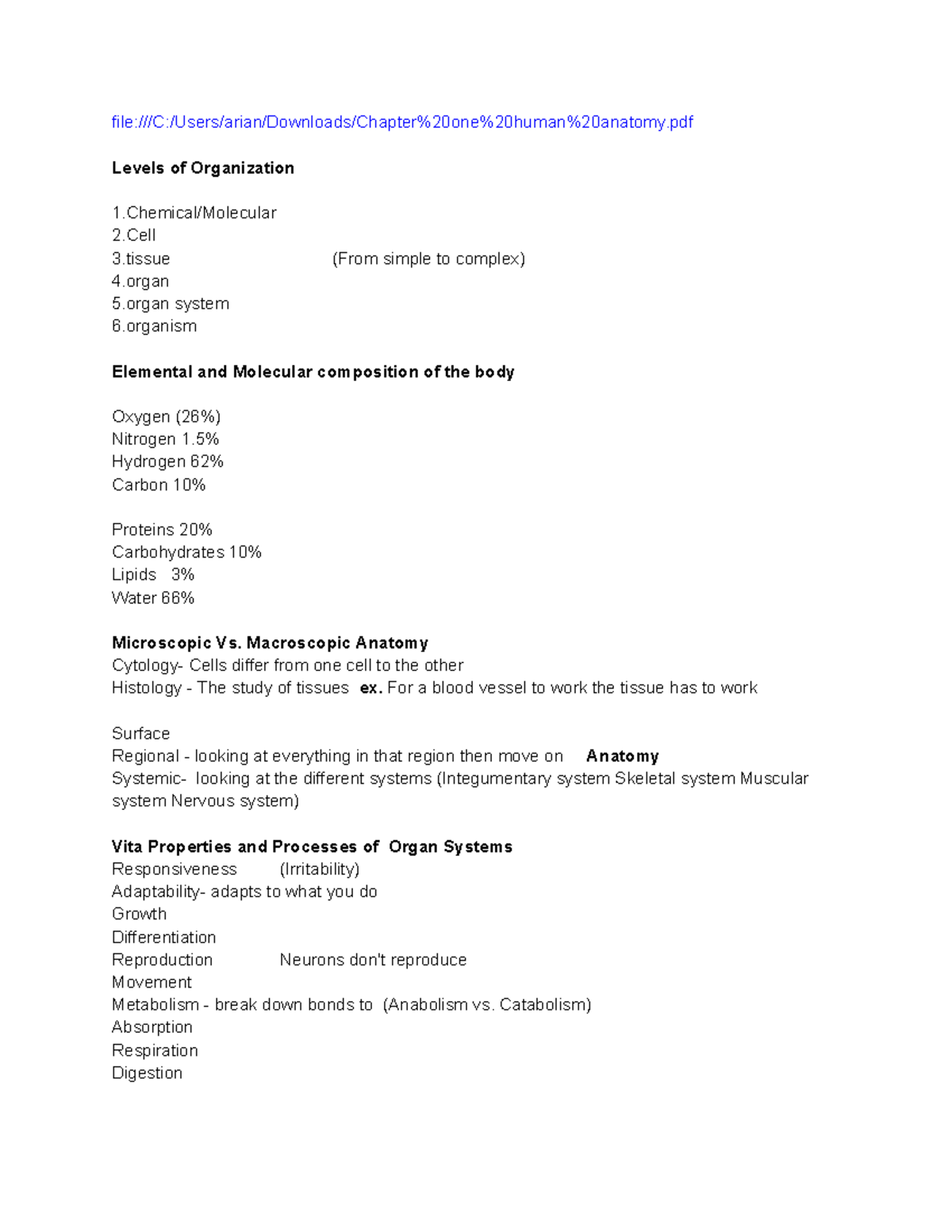 Human Anatomy Chapter 1 - File:///C:/Users/arian/Downloads/Chapter ...