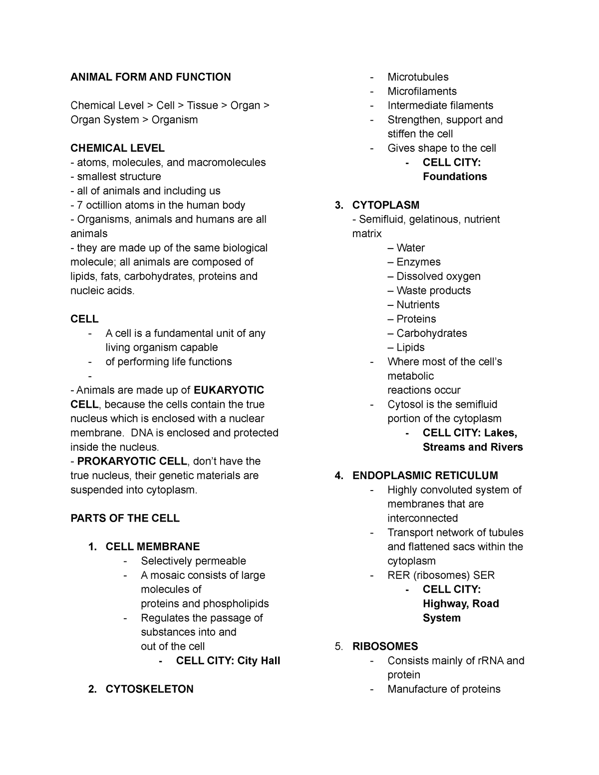 intro-to-zoo-lab-animal-form-and-function-chemical-level-cell