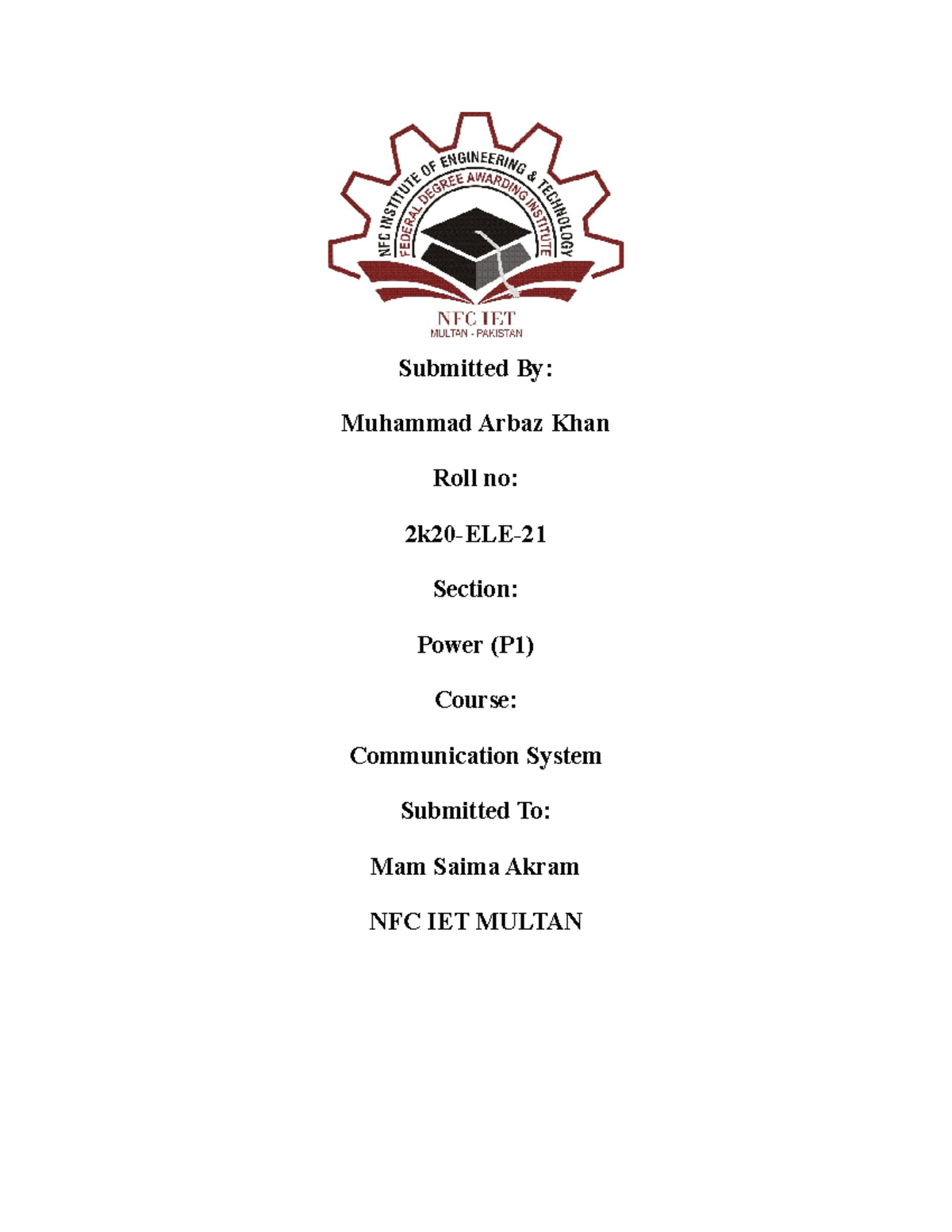 Data Communication And Networking Lab Manual