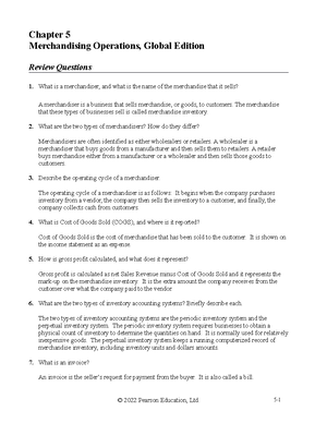 Chapter 1 - General notes for accounting - Chapter 1: Asset explanation ...
