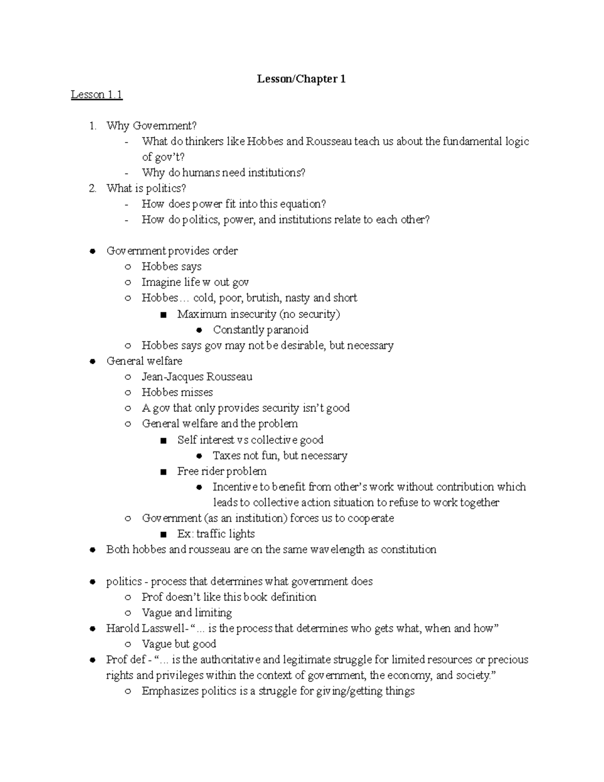 Module 1 Notes - Professor Cale Crammer Intersession '23 - Lesson ...