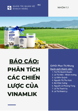 Hệ thống chiến lược CRM của Vinamilk  Giải pháp cho doanh nghiệp