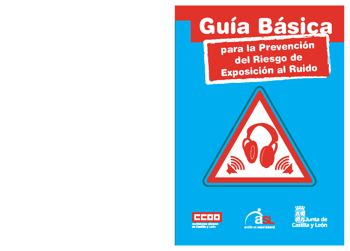 Gu A B Sica Para La Prevenci N En Ruido Ocupacional Para La Prevenci N Del Riesgo