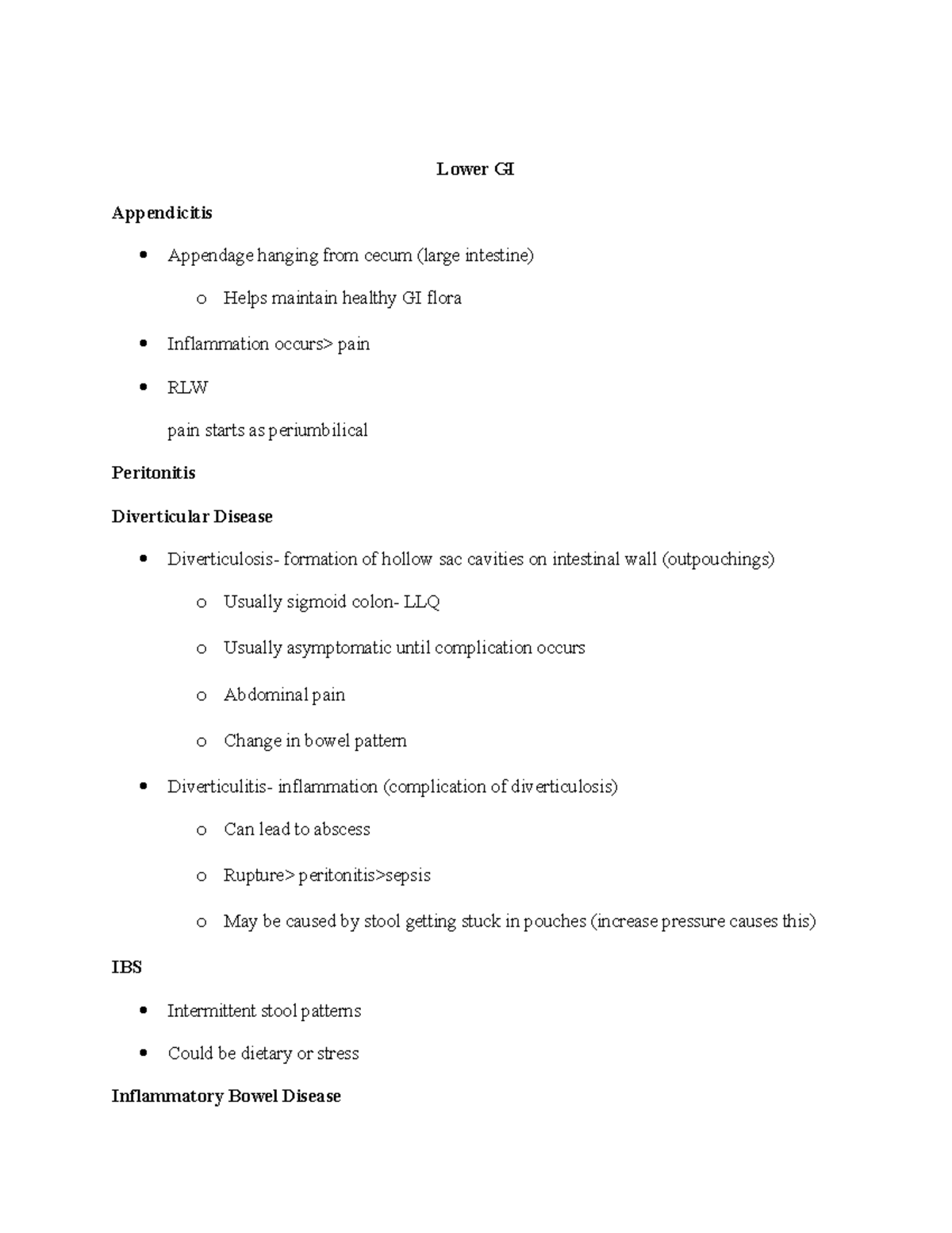 Lower GI - Lower GI Appendicitis Appendage hanging from cecum (large ...