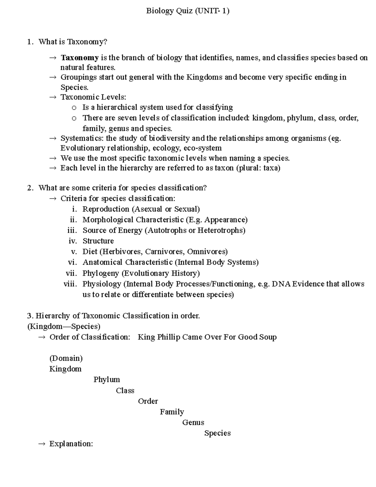 biology-unit-1-quiz-biology-quiz-unit-1-what-is-taxonomy-taxonomy