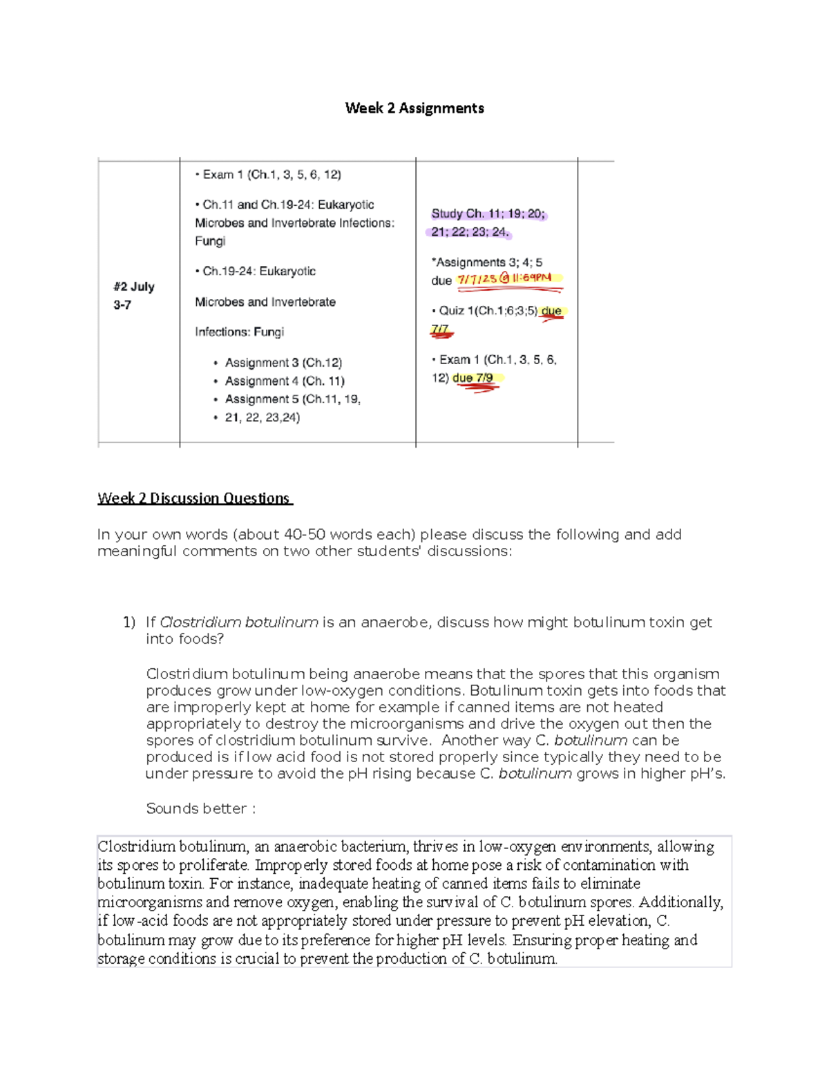 Week 2 Assignments - Study Notes For Micro - Week 2 Assignments Week 2 ...