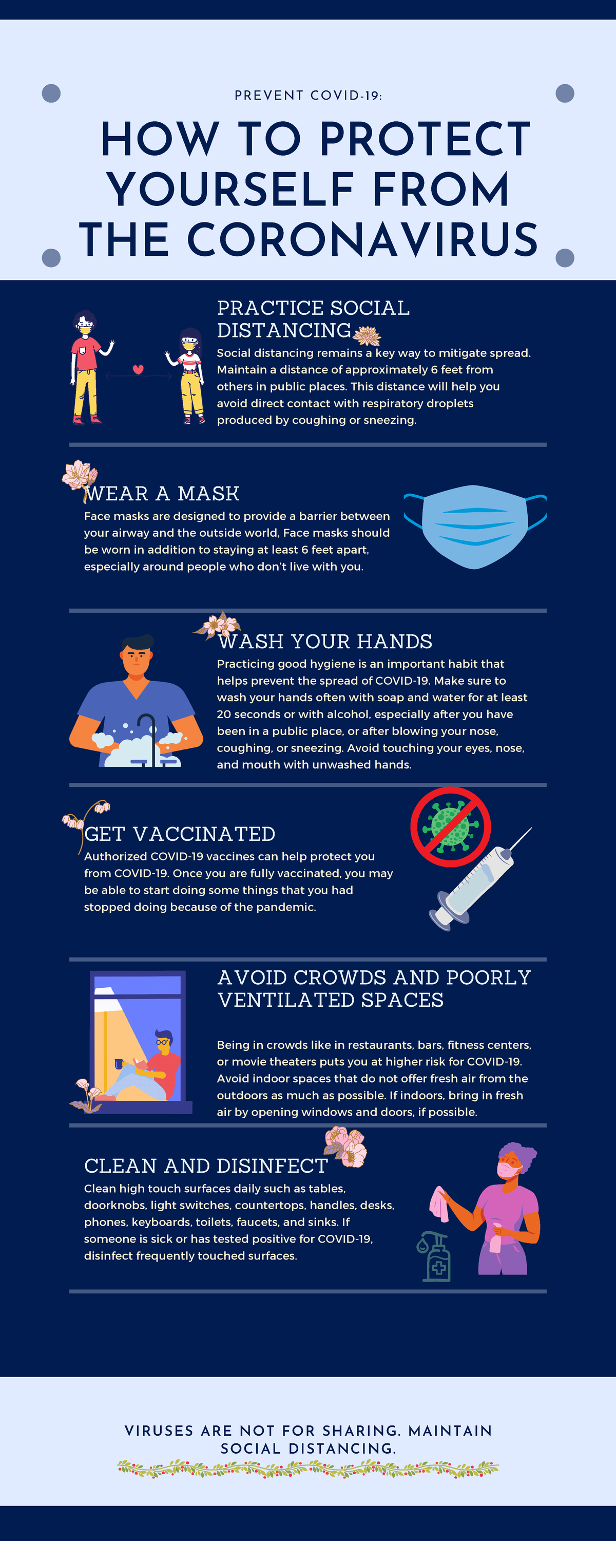 Covid-19 Prevention Infographics - HOW TO PROTECT YOURSELF FROM THE ...