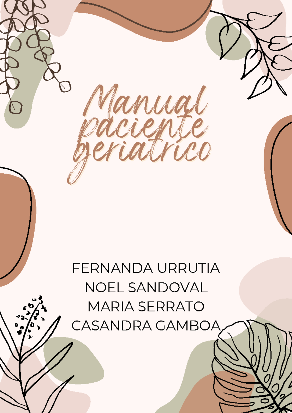 Manual - ManualManual paciente paciente geriatríco geriatríco FERNANDA ...