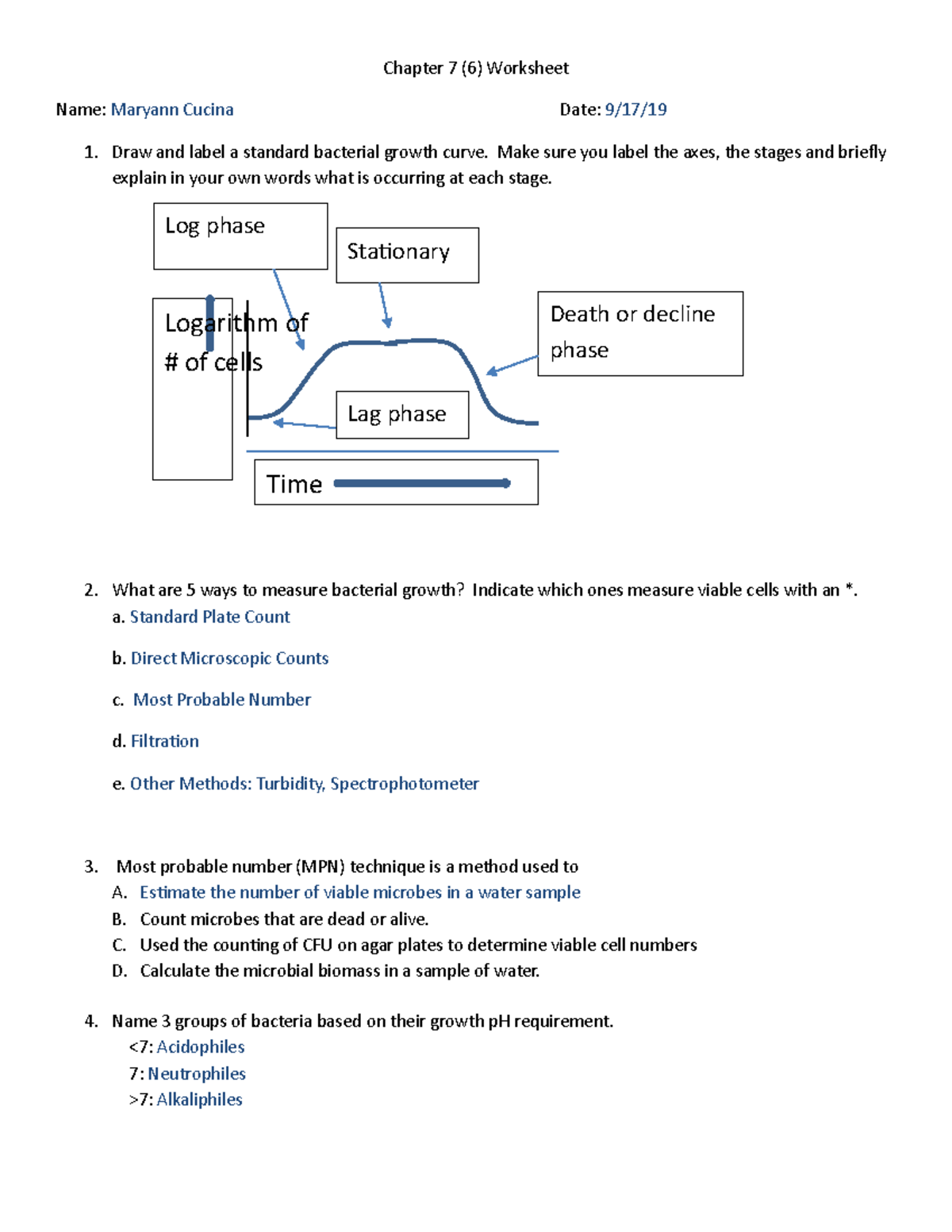 WORK Sheet Micro chapter 7 edited 9 19 - Chapter 7 (6) Worksheet Name ...