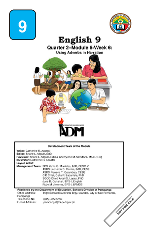 DLL Matatag English 4 Q1 W6 - MATATAG K To 10 Curriculum Weekly Lesson ...