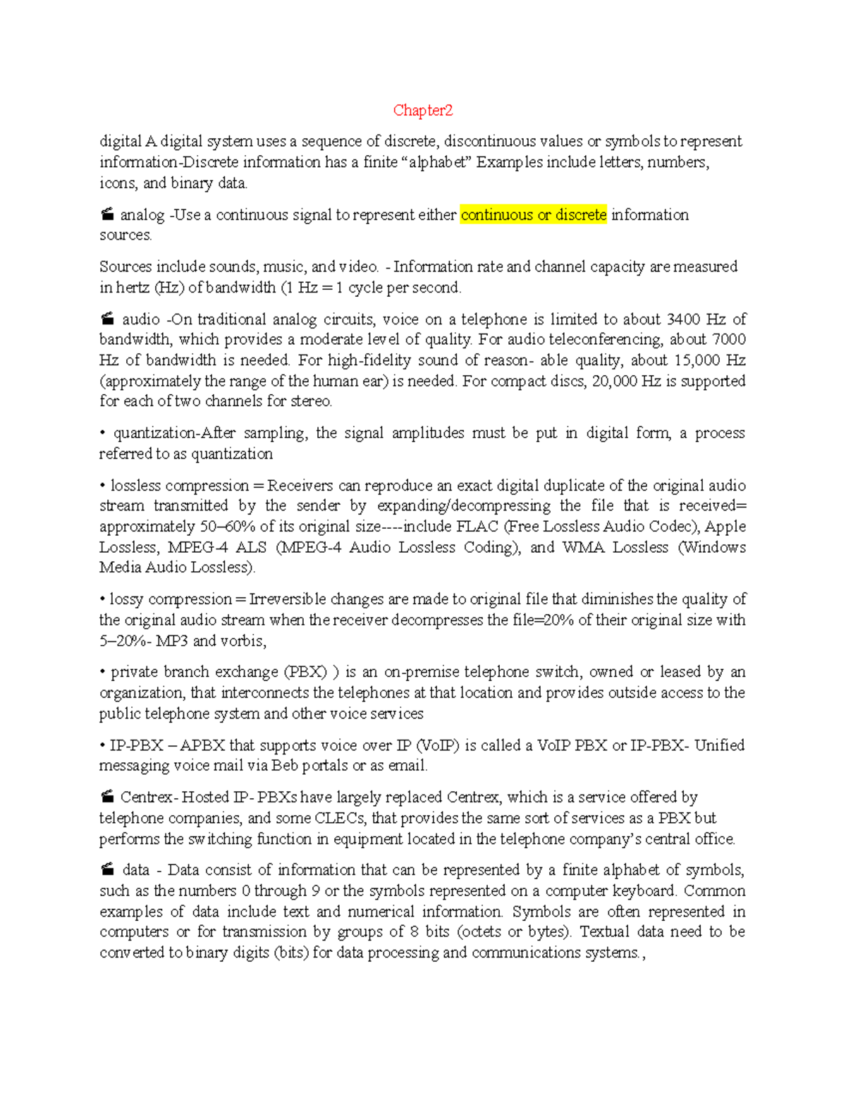 Test Perp Test perp Chapter digital A digital system uses a