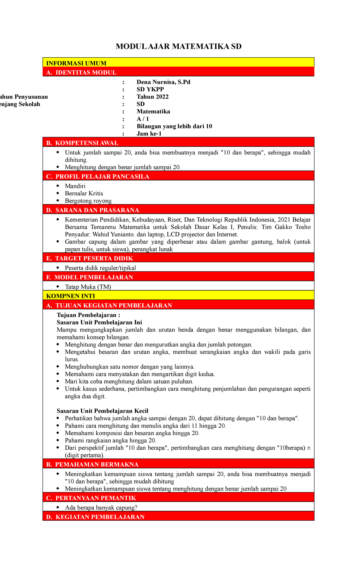 BAB 7 - MA Matematika Kls 1 (datadikdasmen - MODUL AJAR MATEMATIKA SD ...