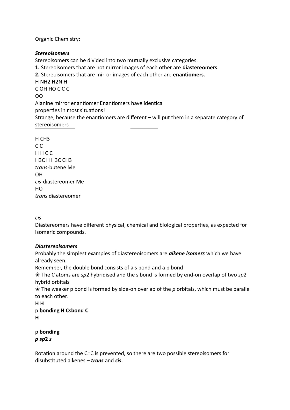 organic-chemistry-part-2-organic-chemistry-stereoisomers