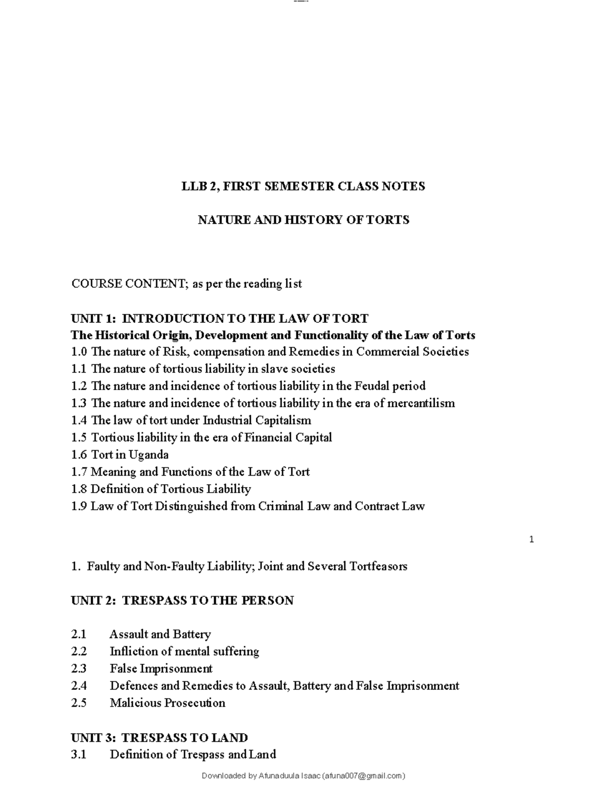 Lecture notes simple - It is good work basically for revision ...
