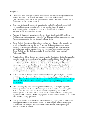 SIPP summaries CSC 1016