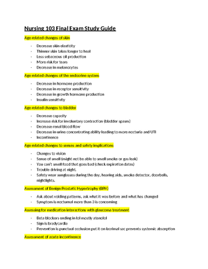 Exam3 Study Guide - Exam 3 Study Guide Know the target organ for a beta ...