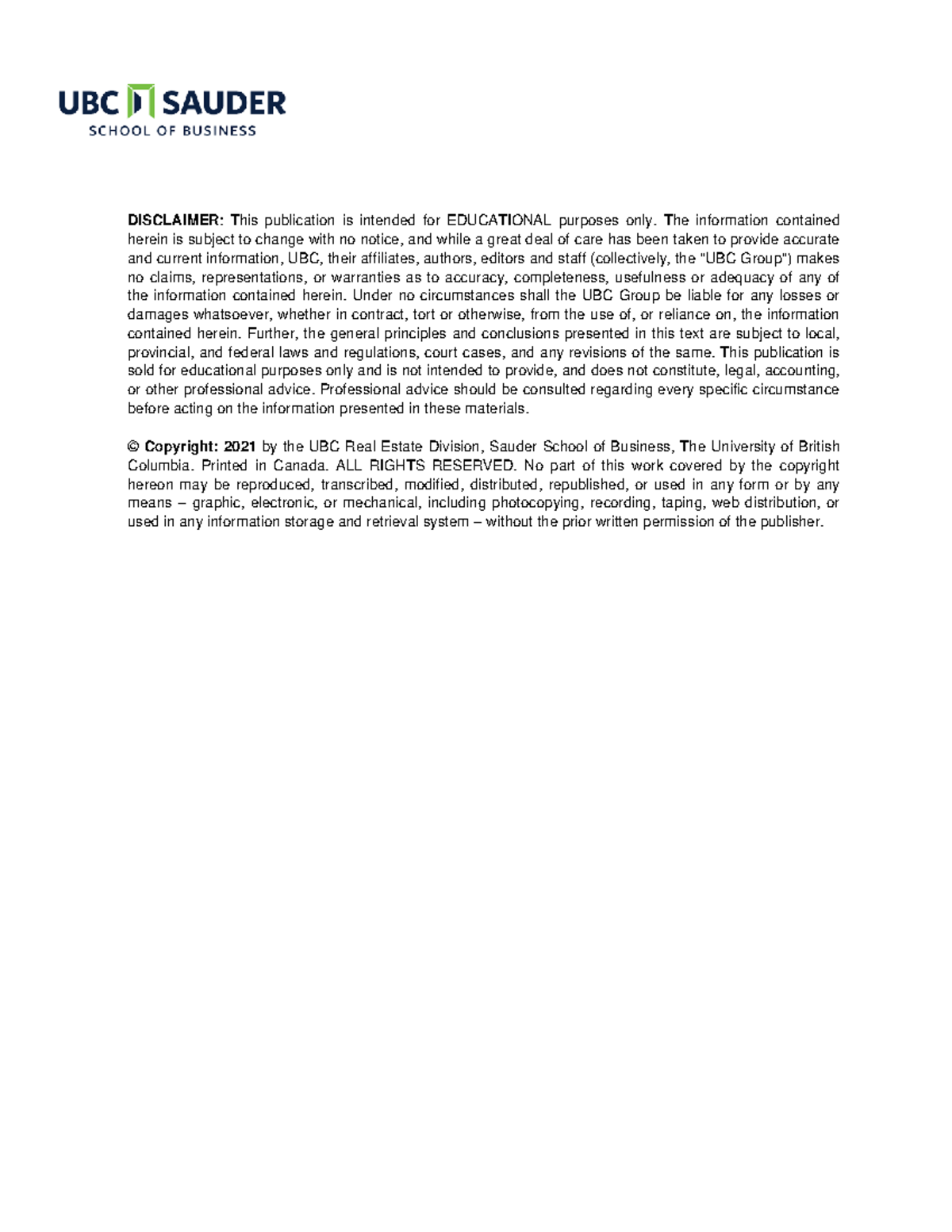 Assignview 9 - assignment9 - DISCLAIMER: This publication is intended ...
