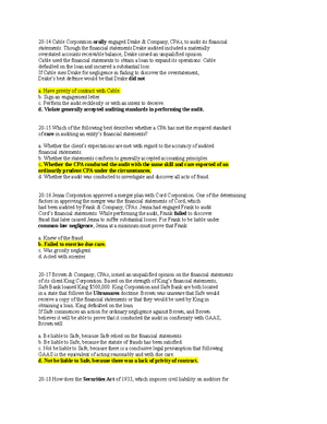 ACCT 2102 - Midterm 1 Study Guide (Fall 2019 ) - Acct 2102 Midterm 1 ...