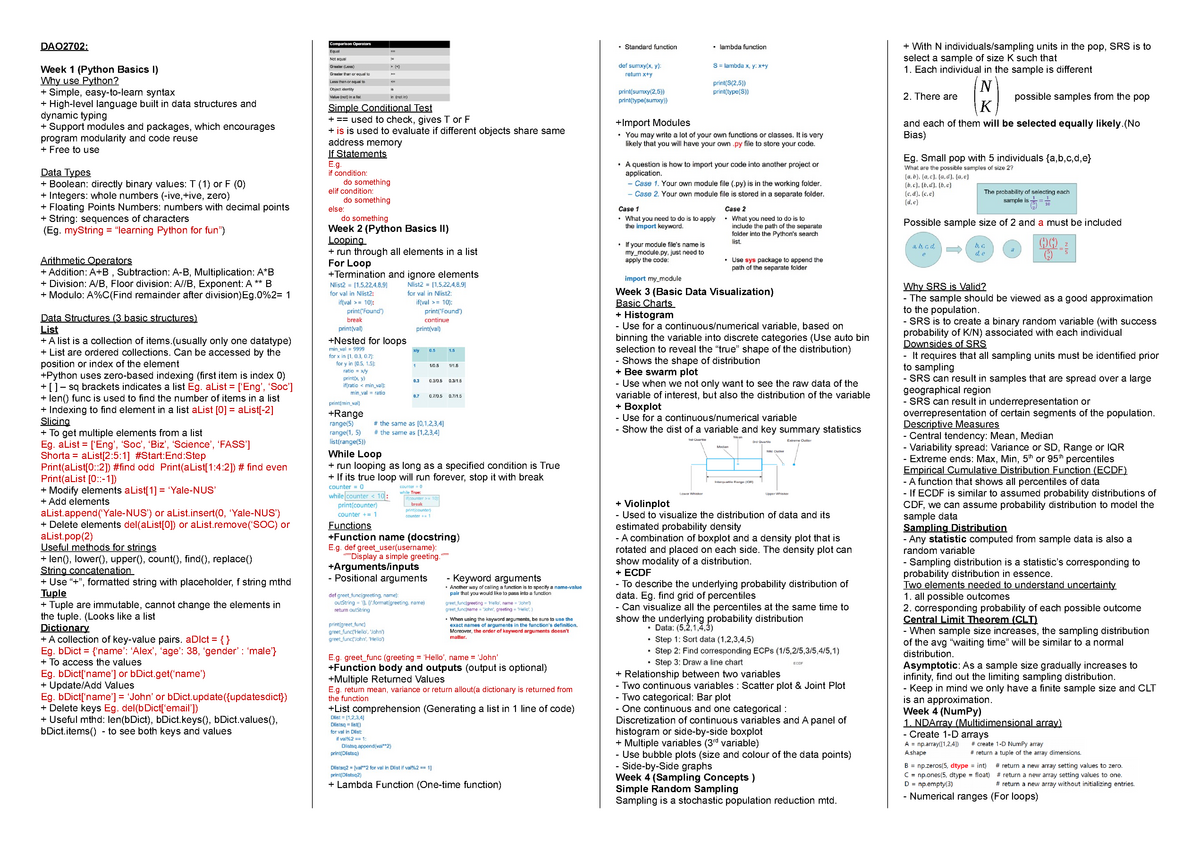 Sample/practice exam 2011, questions and answers - DAO2702: Week 1 ...