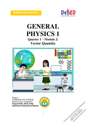 Physical Science 11 Q1 M3 KDoctolero - Physical Science Quarter 1 ...