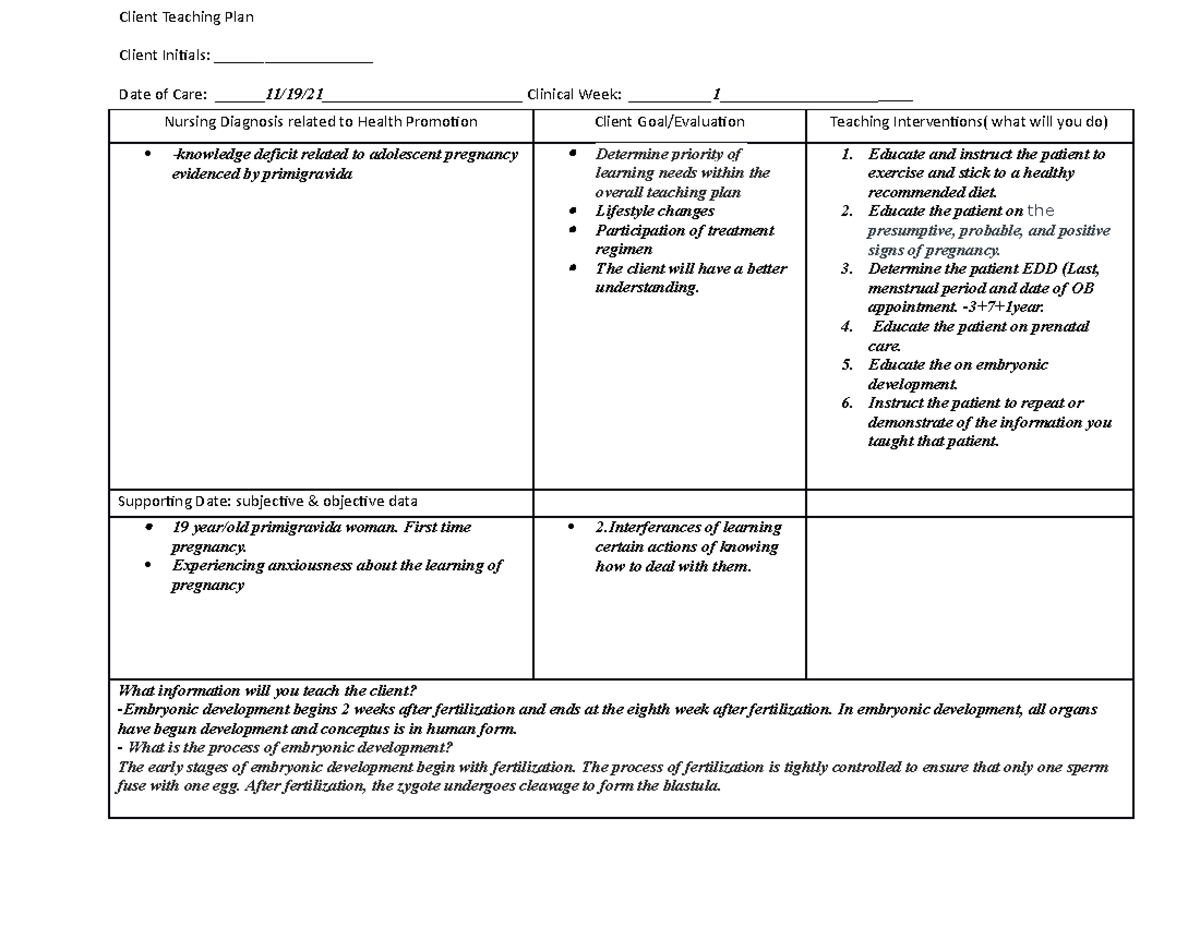 teaching-template-3-done-remidiation-nursing-diagnosis-related-to