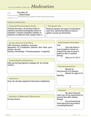 Gabapentin Medication template Reference: MED CARD A Medication