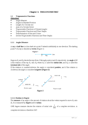 305564 Topic 2 p1 Analytic Trigonometry - Mathematics II - Studocu