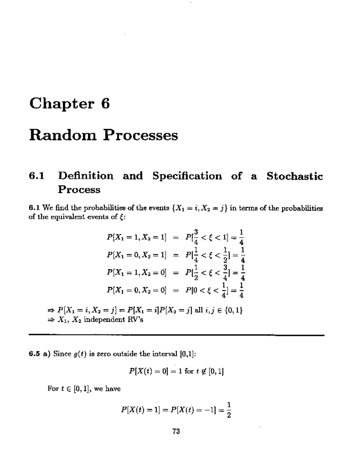 Probability, Statistics, And Random Processes For Electrical ...