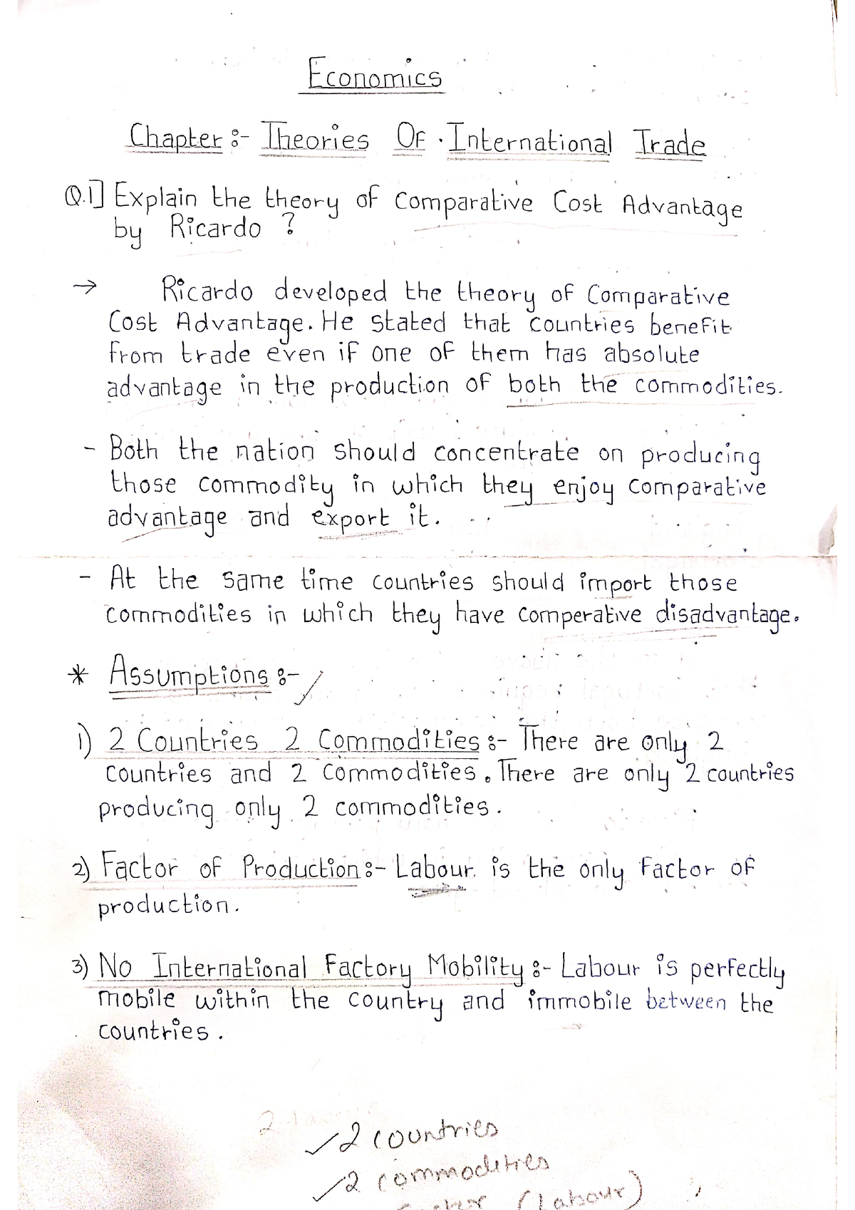 Tybcom Sem 6 Module - Notes On Economic - Bcom - Studocu