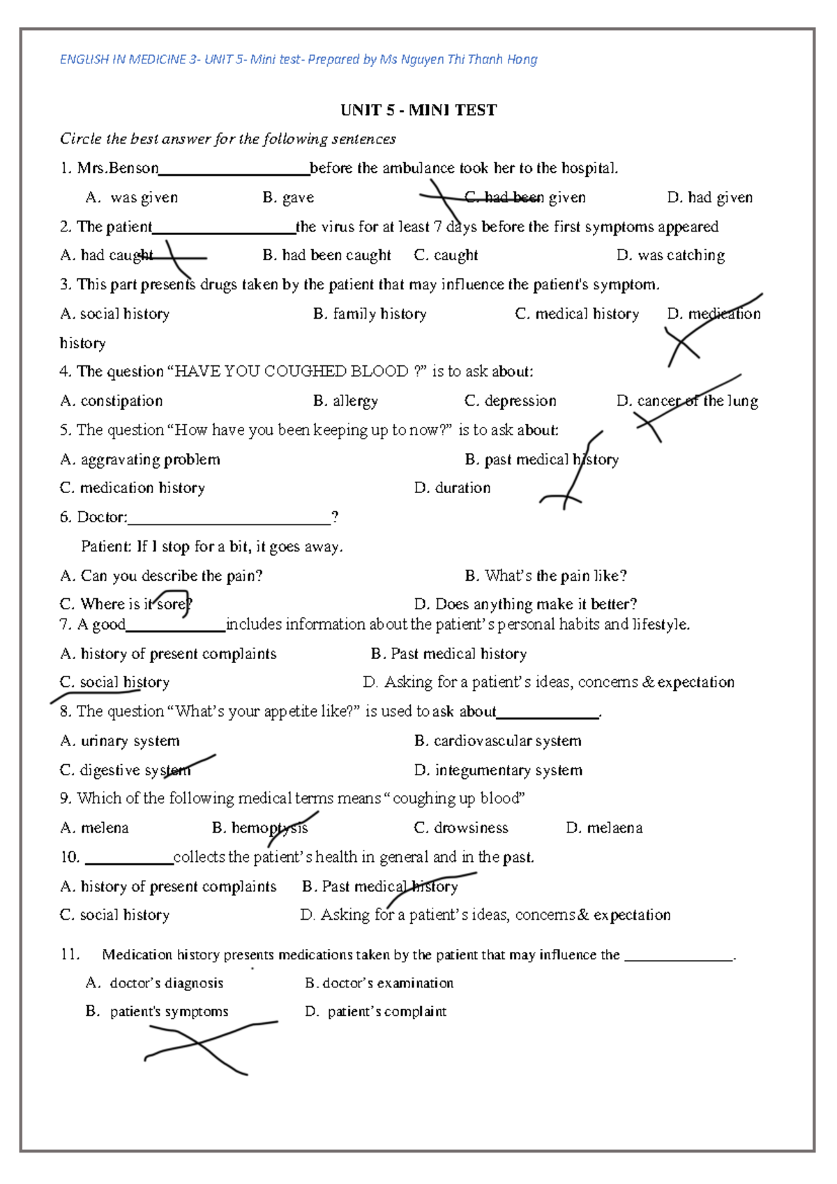 Unit 5 Test Hã Hhahah ã C Quã Trã Nh Thiáº T Bá Trong Cã Ng Nghá Hã A