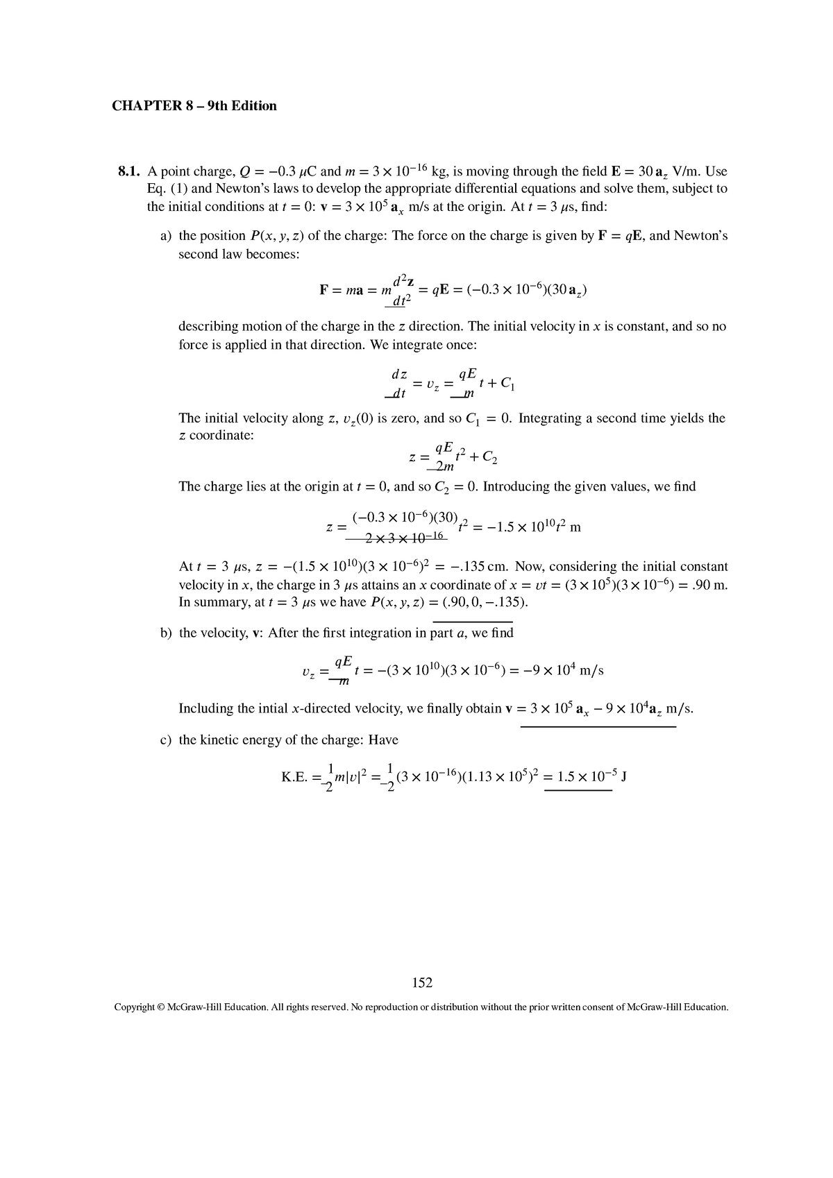 Engineering-electromagnetics-9th-solution Compress - CHAPTER 8 3 9th ...