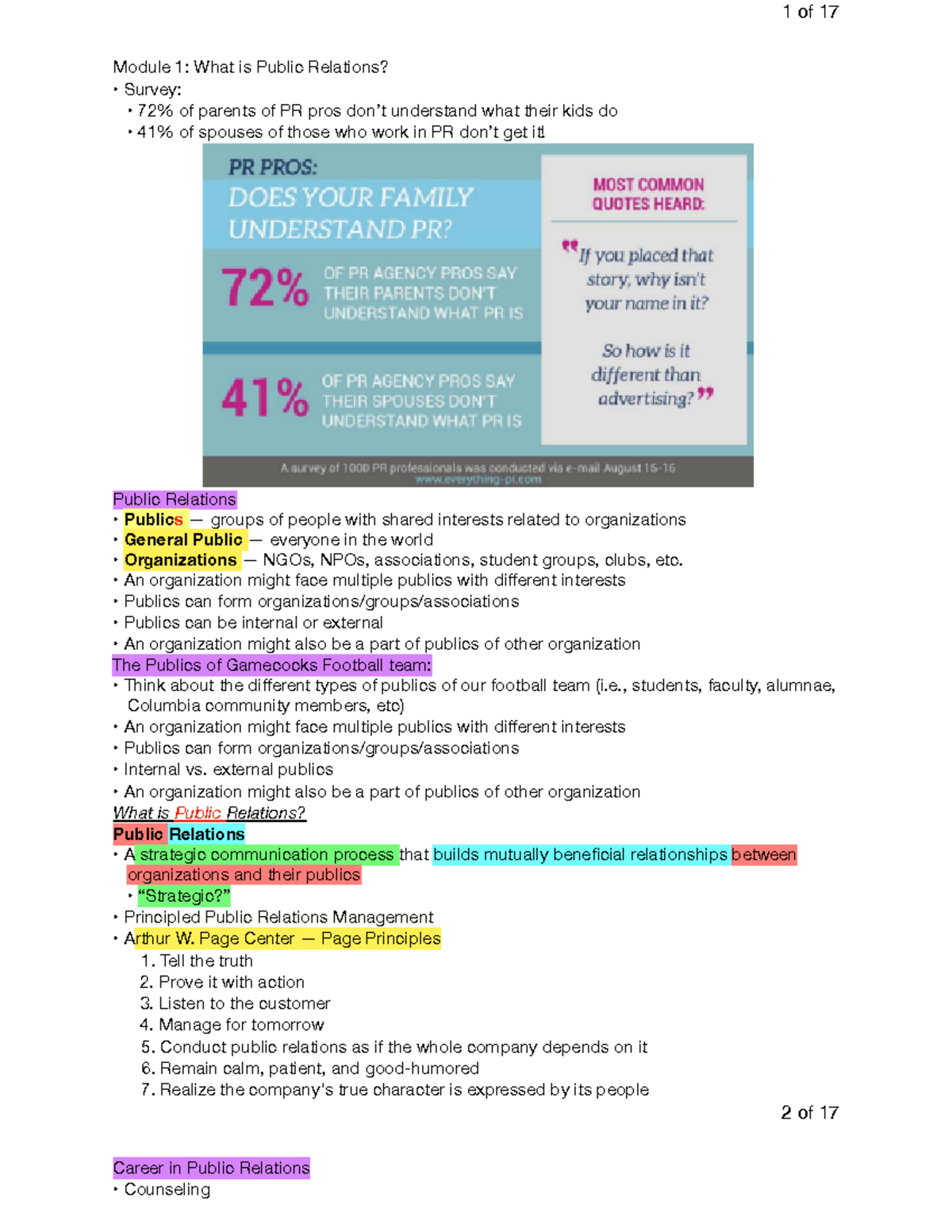 JOUR 201 Final Lecture (1).docx - Google Docs - 1 of 17 Module 1: What ...