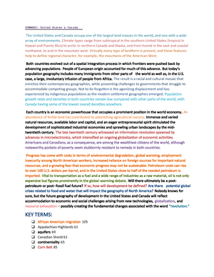 C255 Applied Study Guide - C255: Introduction To Geography Applied ...