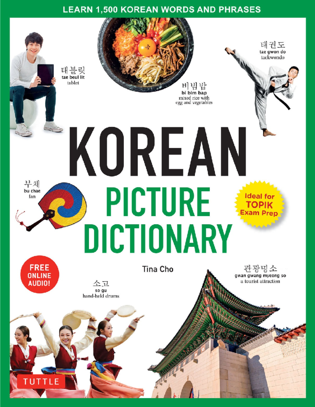 Korean Picture Dictionary Learn 1,500 Korean Words and Phrases - Ideal ...