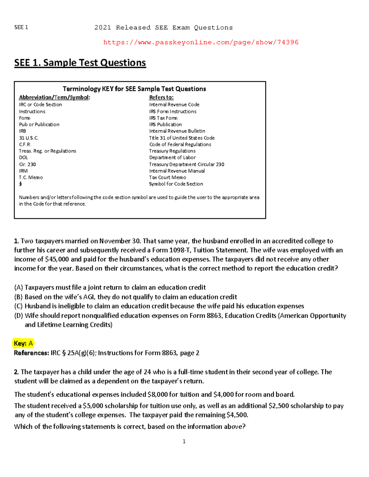 ea-sample-questions-part-1-2021-see-1-sample-test-questions-two