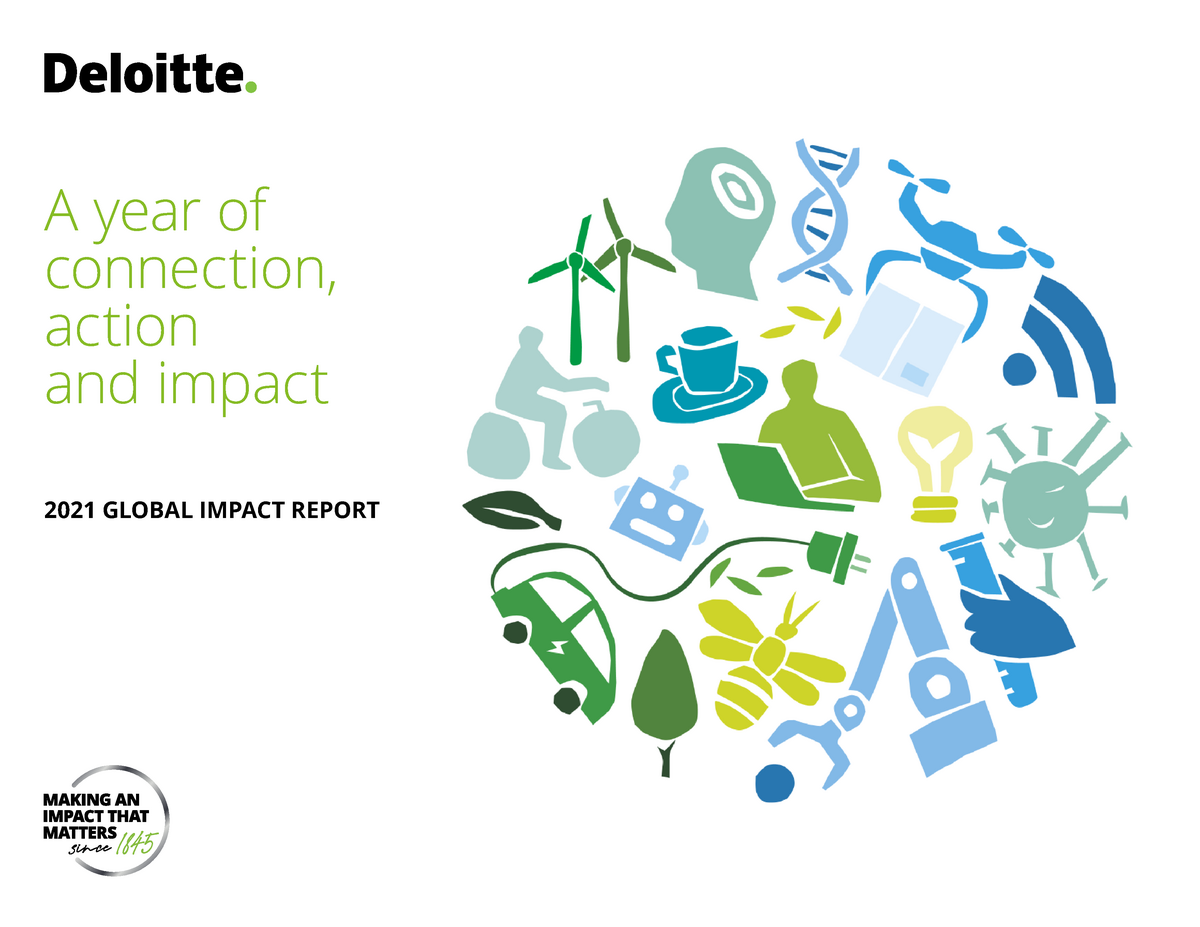 About Deloitte Global Report Full Version 2021 - A Year Of Connection ...