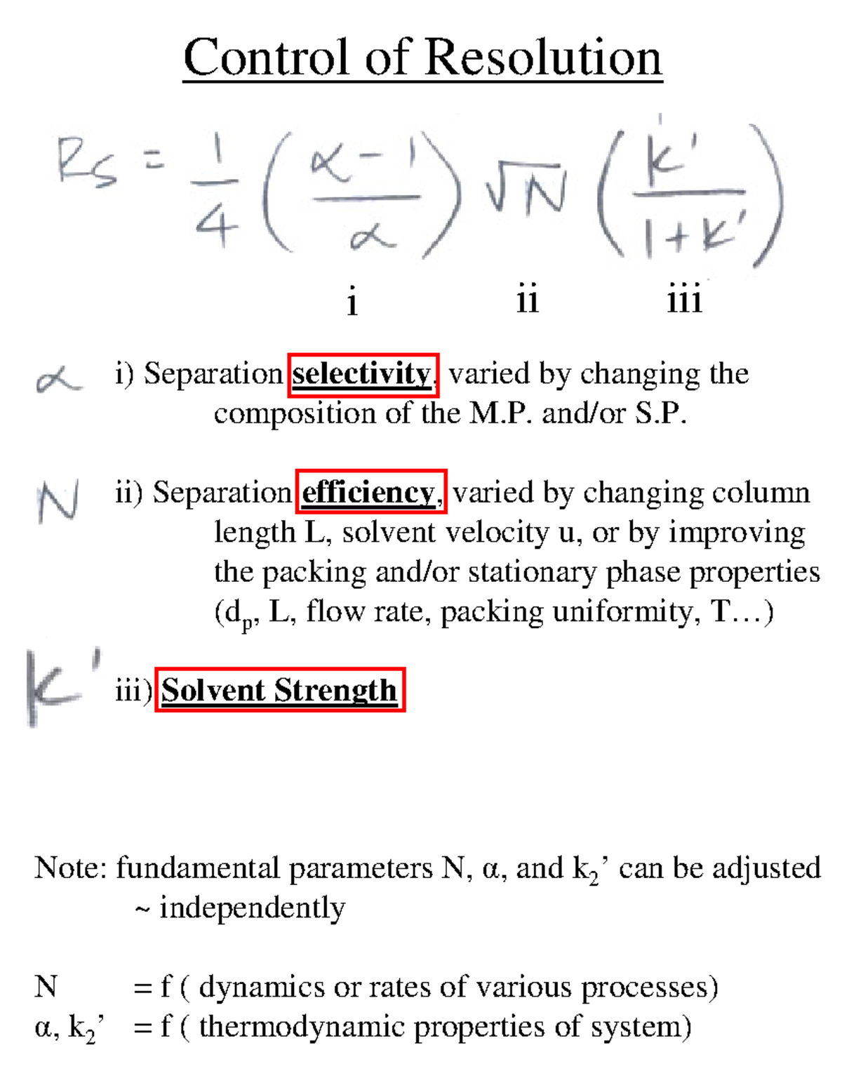 Lecture 03 revised - Steven Cramer - Control of Resolution i ii iii i ...