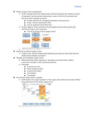 1. Textbook Reading Ch 1 Operations Management - MGT2012 - Studocu