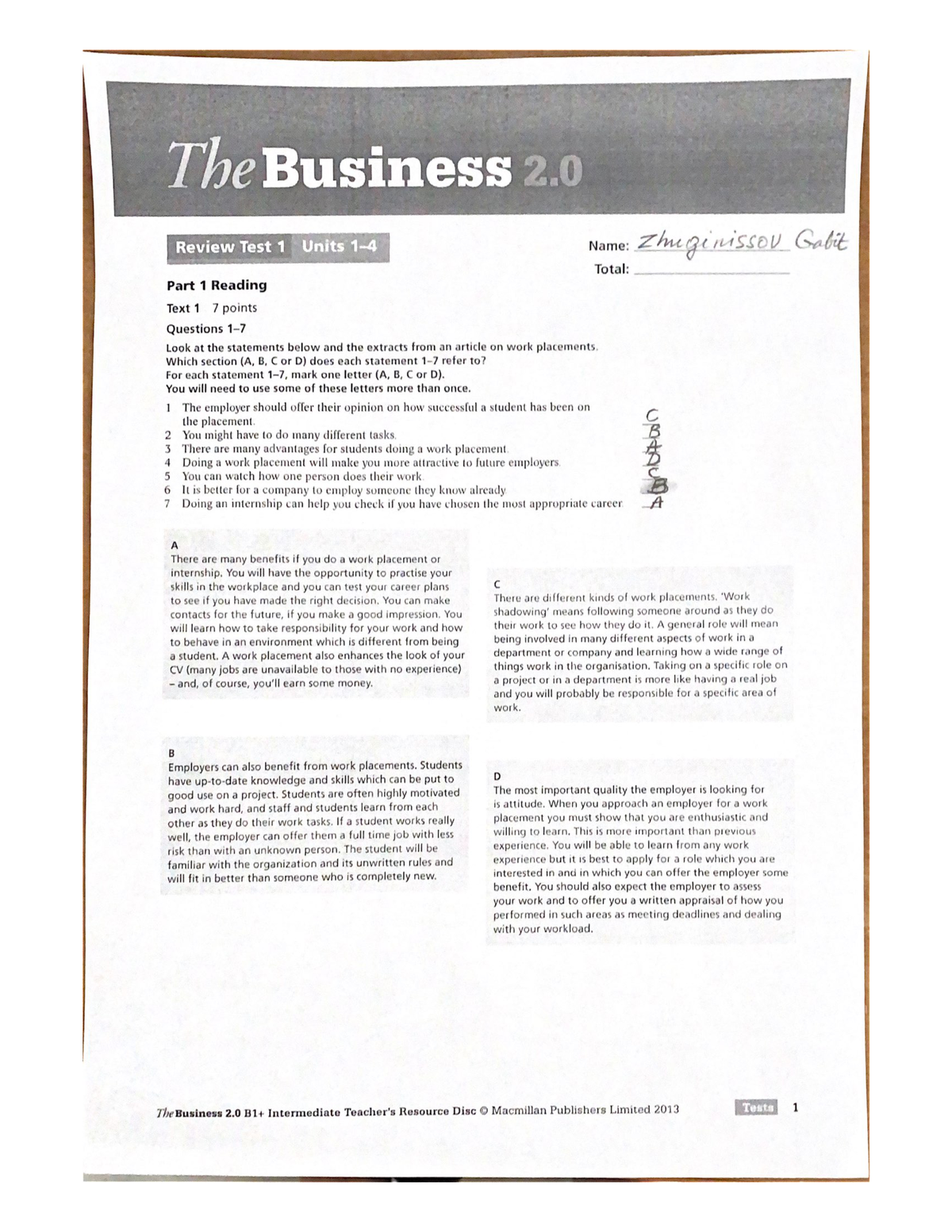 The Business 2 - Book For Course From This Year Program. - English ...